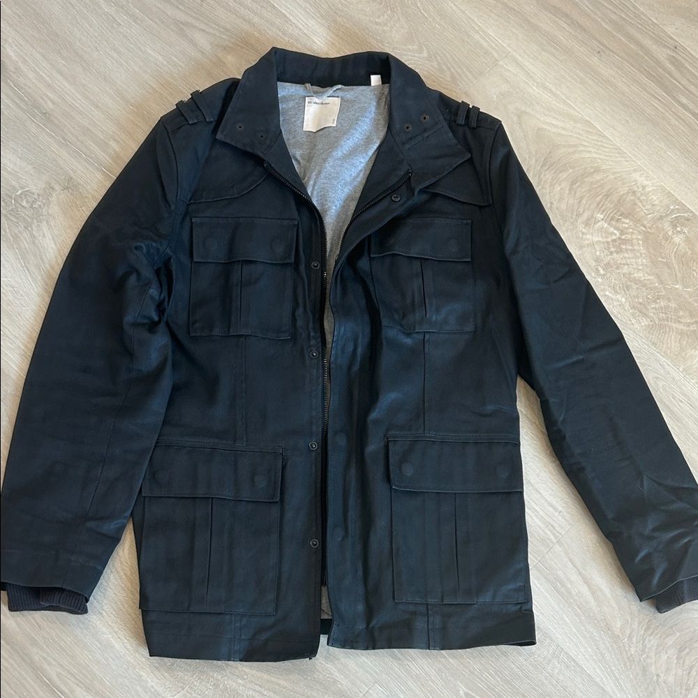 Life After Denim Men's Black Denim Jacket, Size L